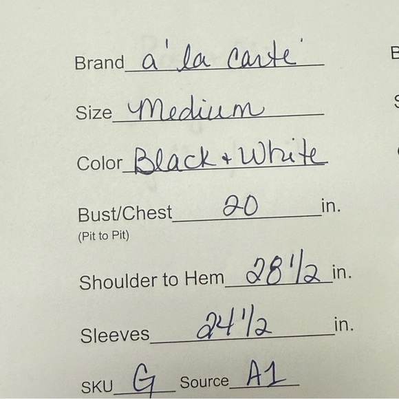 À La Carte Black White Patchwork Sweater M | Houndstooth Leopard Print Knit - Picture 7 of 7